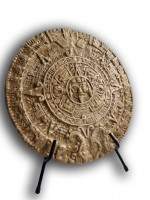 Calendario Maya Monocolore Terra